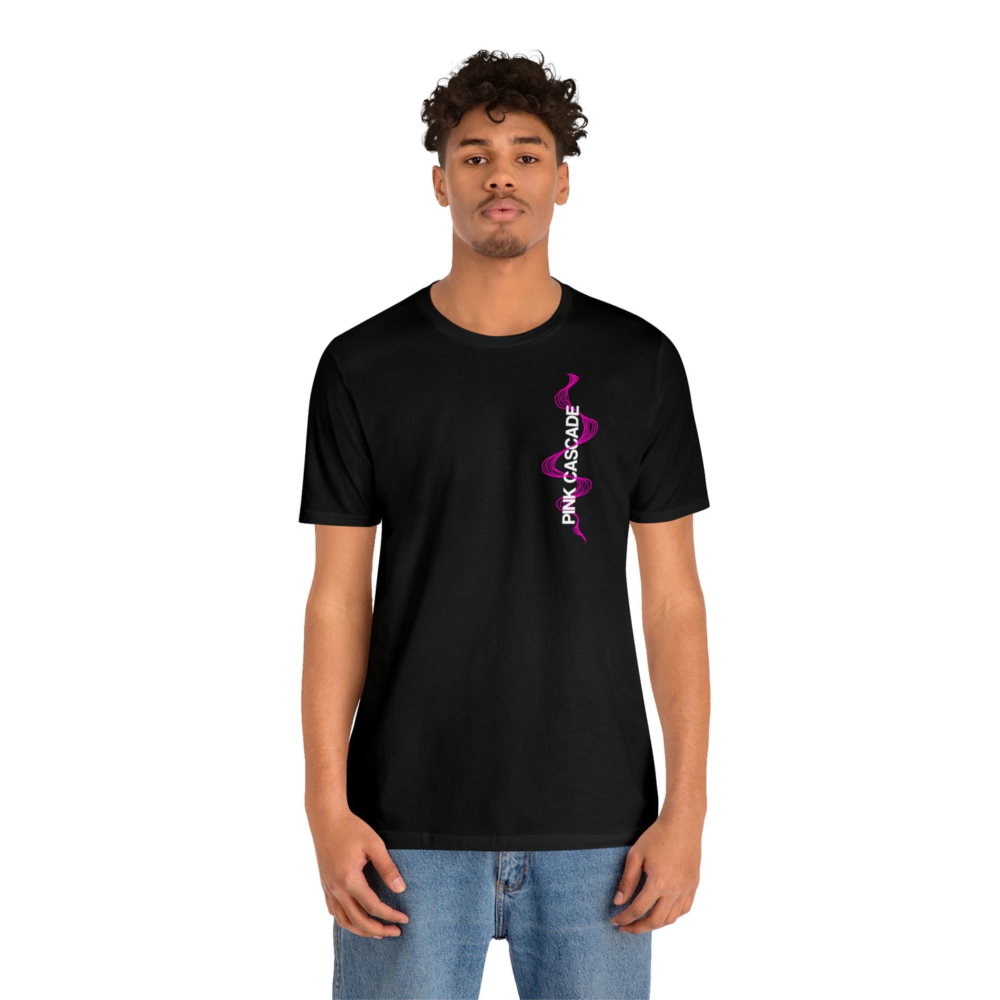 PINK CASCADE TEE